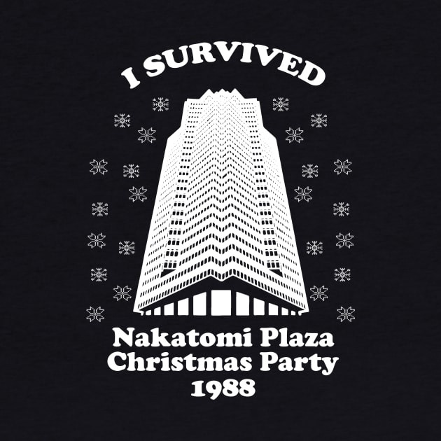 I Survived Nakatomi Plaza Christmas Party 1988 by LMW Art